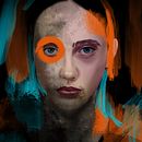 Digital portrait. Ilustração tradicional e Ilustração digital projeto de narkutee - 15.03.2022