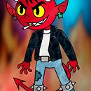 Mi Proyecto del curso: Diseño e ilustración de personajes increíbles. Projekt z dziedziny Trad, c, jna ilustracja, Projektowanie postaci, Ilustracja c i frowa użytkownika Jonathan Alberto Angeles Pinchi - 07.04.2022