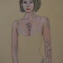 Mi Proyecto del curso: Ilustración con pastel y lápices de colores. Ilustração tradicional, Artes plásticas, Desenho a lápis, Desenho, Desenho de retrato, Desenho realista, e Desenho artístico projeto de Patricia Rodriguez - 07.04.2022