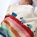 baby rainbow blanket. Arts, and Crafts project by Morgane Mathieu - 04.08.2022