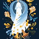 My project for course: Flat Illustration with Photoshop. Un progetto di Illustrazione tradizionale, Illustrazione digitale e Pittura digitale di Lesya Saramakova - 08.04.2022