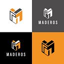 MADEROS - Imagotype. Design, Creative Consulting, Design Management, Graphic Design, Product Design, Digital Design, Br, and Strateg project by Javier Esteban Rodriguez Medina - 04.05.2022