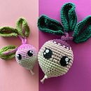 Mon projet du cours : Initiation au crochet : créez un amigurumi à croquer Ein Projekt aus dem Bereich H, werk, Spielzeugdesign, Weben, DIY, Crochet und Amigurumi von torniersandrine - 10.04.2022