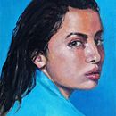 Mi Proyecto del curso: Retrato expresivo al óleo: explora la técnica alla prima. Un projet de Beaux Arts, Peinture , et Peinture à l'huile de Darío Hernández Crespo - 10.04.2022