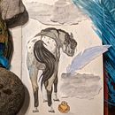 My project for course: Animal Illustration: Capturing Wildlife in a Sketchbook. Een project van Traditionele illustratie, Collage, Sketchbook y Naturalistische illustratie van zirrathegoldenfox - 10.04.2022