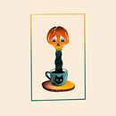 Coffee Cat: Mixed Media Animation in Procreate. Un progetto di Illustrazione tradizionale, Animazione, Animazione 2D, Illustrazione digitale e Illustrazione animata di Yasna Dolezal - 11.04.2022