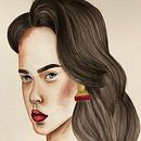 Mi Proyecto del curso: Retrato en acuarela a partir de una fotografía. Ilustração tradicional, Pintura em aquarela, e Desenho de retrato projeto de Eucaris Cristancho - 12.04.2022