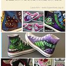 Supershoes volunteer Artist . Un projet de Peinture acr, lique, St, lisme , et Conception de personnages de Laura Ann - 12.04.2022