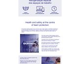 Ejemplo Landing Back To Work (Versión PT) - Lyreco  Ein Projekt aus dem Bereich Grafikdesign, Webdesign und Marketing von Cristina Crespo Cabrera - 13.04.2022
