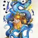 My project for course: Watercolor Techniques for Dreamlike Illustrations. Un proyecto de Ilustración tradicional, Dibujo, Pintura a la acuarela e Ilustración editorial de Erzsébet Sofró - 13.04.2022