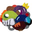 Doodle. Fine Arts, Arts, Crafts, Punch Needle, and Textile Design project by Molk - 04.13.2022