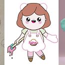 Mi Proyecto del curso: Creación de personajes kawaii en 3D con Blender . Un progetto di Illustrazione tradizionale, Character design, Illustrazione digitale, Modellazione 3D e Manga di Kennet Rivera - 07.04.2022