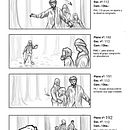 Practica para el curso de storyboarding para el rodaje de una pelicula. Un proyecto de Stor y board de Niccolò Biagiotti - 14.04.2022