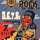 CARTELES DE ROCK . Un progetto di Illustrazione tradizionale, Design e Musica di Emilia Castillo - 14.04.2022