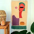 My project for course: Contemporary Weaving on a Frame Loom. Un projet de Artisanat, Décoration d'intérieur, Art textile, DIY , et Tissage de abby_donkin - 14.04.2022