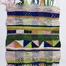 Weaving project. Design project by Johanna Fontier - 04.15.2022