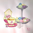 Birb Food. Een project van Kinderillustratie van Virginia Pizzolo - 16.04.2022