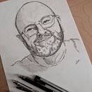 Meu projeto do curso: Caderno de retratos: explore o rosto humano. Sketching, Drawing, Portrait Drawing, Artistic Drawing, and Sketchbook project by Esio Eduardo - 04.17.2022