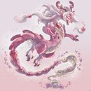 Aromatic Candle Dragons. Un progetto di Illustrazione tradizionale, Creatività, Character design, Disegno e Disegno digitale di Izabela Lopes Adami - 18.04.2022
