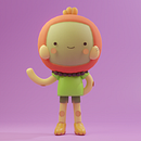 Meu projeto do curso: Criação de personagens Kawaii em 3D com Blender . % yolanabianchi tarafından hazırlanan Geleneksel illüstras, on, Karakter Tasarımı, Dijital İllüstras, on, 3D Modelleme, Ve Manga projesi - 04.18.2022