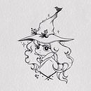 Brujitas. Ilustração tradicional, Pintura, Desenho a lápis, Desenho, Ilustração digital, Concept Art, Desenho de tatuagens, Design digital, Ilustração botânica, Desenho digital e Ilustração com tinta projeto de Valentina Lucero Toro - 17.04.2022