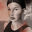 My project for course: Illustrated Portraits with Procreate. Un progetto di Illustrazione tradizionale, Illustrazione vettoriale, Illustrazione digitale e Disegno di ritratti di Viktoria Zhulego - 18.04.2022