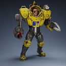 Personajes de Los StreetSharks para impresión 3D. Un proyecto de Diseño de personajes 3D, Diseño de personajes y Modelado 3D de Gabriel Risco Yañez - 18.04.2022