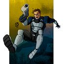 Mi Proyecto del curso: Ilustración para cómics: anatomía de un superhéroe. Un proyecto de Ilustración tradicional, Diseño de personajes, Cómic, Dibujo a lápiz y Dibujo anatómico de Aderly Payalich - 11.04.2022