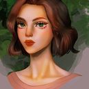 Mi Proyecto del curso: Retratos digitales de fantasía con Photoshop. Un progetto di Illustrazione tradizionale, Disegno, Illustrazione digitale, Disegno di ritratti, Disegno digitale e Pittura digitale di Rossana Sánchez - 19.04.2022