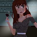 Meu projeto do curso: Criação de personagens femininas estilo cartoon com Procreate. Ilustração tradicional, Ilustração digital, e Desenho digital projeto de Dayane Albuquerque - 19.04.2022