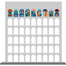 Square Colosseum. Een project van  Ontwerp, 3D, 3D-animatie,  3D-modellering,  3D-ontwerp, Digitaal ontwerp y Kleurentheorie van salvatore millitari - 19.04.2022
