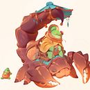 Mama Cactus. Un proyecto de Diseño de personajes de Nicholas Kole (nkole) - 20.04.2022