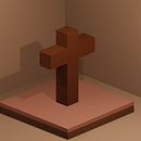 The Cross - My first creation in Blender. 3D, Game Design, and 3D Modeling project by Rafael Vieira Barboza - 04.15.2022