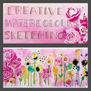 My project for course: Creative Watercolor Sketching for Beginners. Un projet de Illustration traditionnelle, Esquisse , Créativité, Dessin, Aquarelle , et Carnet de croquis de Julina Cane - 17.04.2022