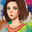 My project for course: Digital Fantasy Portraits with Photoshop. Un progetto di Illustrazione tradizionale, Disegno, Illustrazione digitale, Disegno di ritratti, Disegno digitale e Pittura digitale di amalshryf1990 - 20.04.2022
