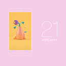 21 Wallpaper. Traditional illustration project by Horacio Camacho - 04.21.2022