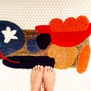 Petit tapis. Projekt z dziedziny Craft, Design,  Tkactwo i Concept art użytkownika Maryline Lambelin - 20.04.2022