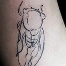 Mi Primer tatuaje (autotatuaje). Tattoo Design project by Eileen Espinoza - 04.22.2022