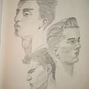 My project for course: Portrait Sketchbooking: Explore the Human Face . % Gage Kenneth tarafından hazırlanan Eskiz çizimi, Çizim, Portre Çizimi, Sanatsal Çizim, Ve Eskiz defteri projesi - 04.23.2022