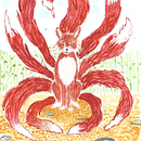 Mon projet du cours : Illustration à l’aquarelle dans le style japonais. Ilustração tradicional, Desenho, e Pintura em aquarela projeto de Madu - 23.04.2022