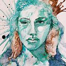 My project for course: Experimental Portraiture with Ink, Tea and Alcohol. Fine Arts, Painting, Drawing & Ink Illustration project by Malin Tuvesdotter - 04.24.2022