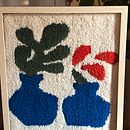 Mon projet du cours : Technique du tufting pour la création de tapis. Artesanato, Decoração de interiores, Tecido, DIY, e Design têxtil projeto de cboddaert - 23.04.2022