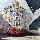 My project for course: Architectural Sketching with Watercolor and Ink. Un progetto di Bozzetti, Disegno, Pittura ad acquerello, Illustrazione architettonica, Sketchbook e Illustrazione con inchiostro di Magda - 23.04.2022