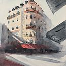 Mon projet du cours : Dessin architectural à l’aquarelle et à l’encre . % Maria Martin tarafından hazırlanan Eskiz çizimi, Çizim, Sulubo, a Resim, Mimari İllüstras, on, Eskiz defteri, Mürekkep İllüstras, Ve onu projesi - 04.24.2022