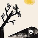 A raposa e o lobo. Design, Traditional illustration, Collage, Digital Illustration, Children's Illustration, Digital Design, and Picturebook project by Cláudia da Silva Pinheiro - 04.15.2022