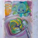 Meu projeto do curso: Técnicas de pintura contemporânea a óleo. Un progetto di Belle arti, Pittura e Pittura ad olio di marialuizaccss - 25.04.2022
