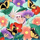 Mi Proyecto del curso: Ilustración de fantasía con estilo propio. Un progetto di Illustrazione tradizionale, Disegno, Illustrazione digitale, Pittura ad acquerello e Teoria del colore di Verónica Molto García - 25.04.2022