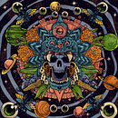 Cosmovisión de las culturas prehispánicas  Ein Projekt aus dem Bereich Traditionelle Illustration, Zeichnung, Digitale Illustration und Illustration mit Tinte von Jahabel Valencia Vega - 08.04.2022