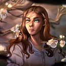 My project for course: Digital Portraits: Draw Female Characters in Natural Light. Een project van Ontwerp van personages y Digitale illustratie van Anne Karol Andrino - 25.04.2022