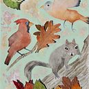 My project for course: Illustrating Nature: A Creative Exploration. Traditional illustration, Painting, Drawing, Watercolor Painting, Ink Illustration, and Naturalistic Illustration project by Sevgi Merve Aksu - 04.26.2022